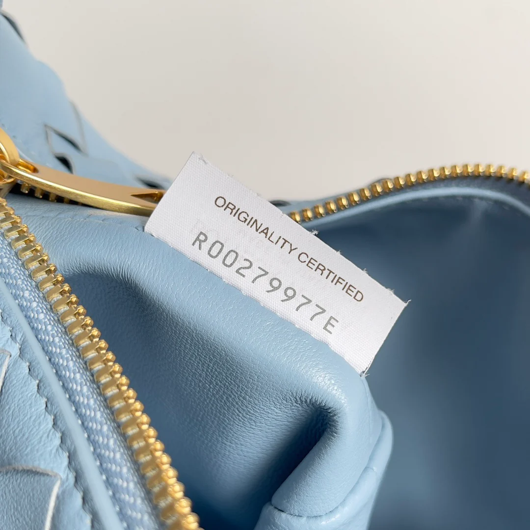 Сумка для бенто BV-Nappa из кожи ягненка - синяя