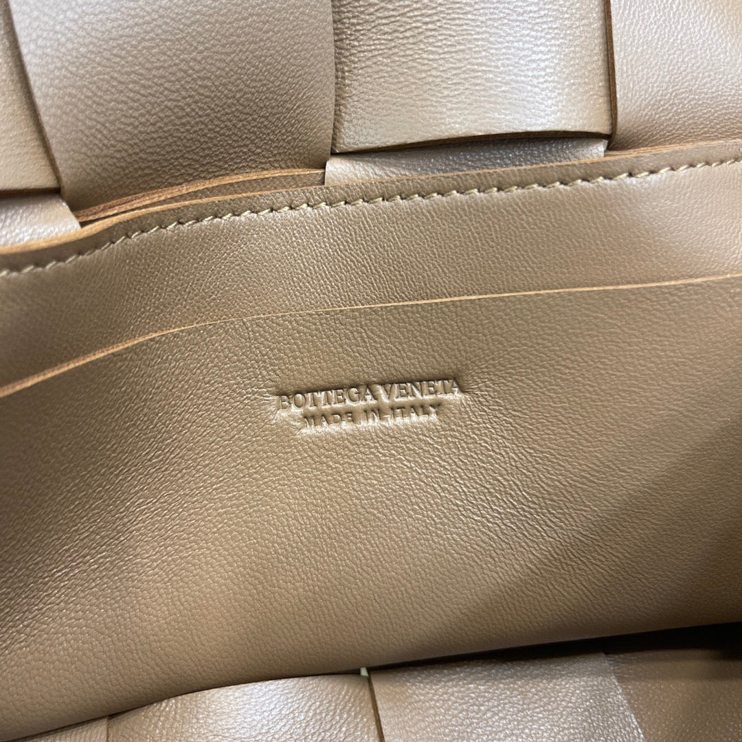 Поясная сумка BV из плетеной ткани, овечья кожа, 17,5х9,5х5 см, 2 шт.