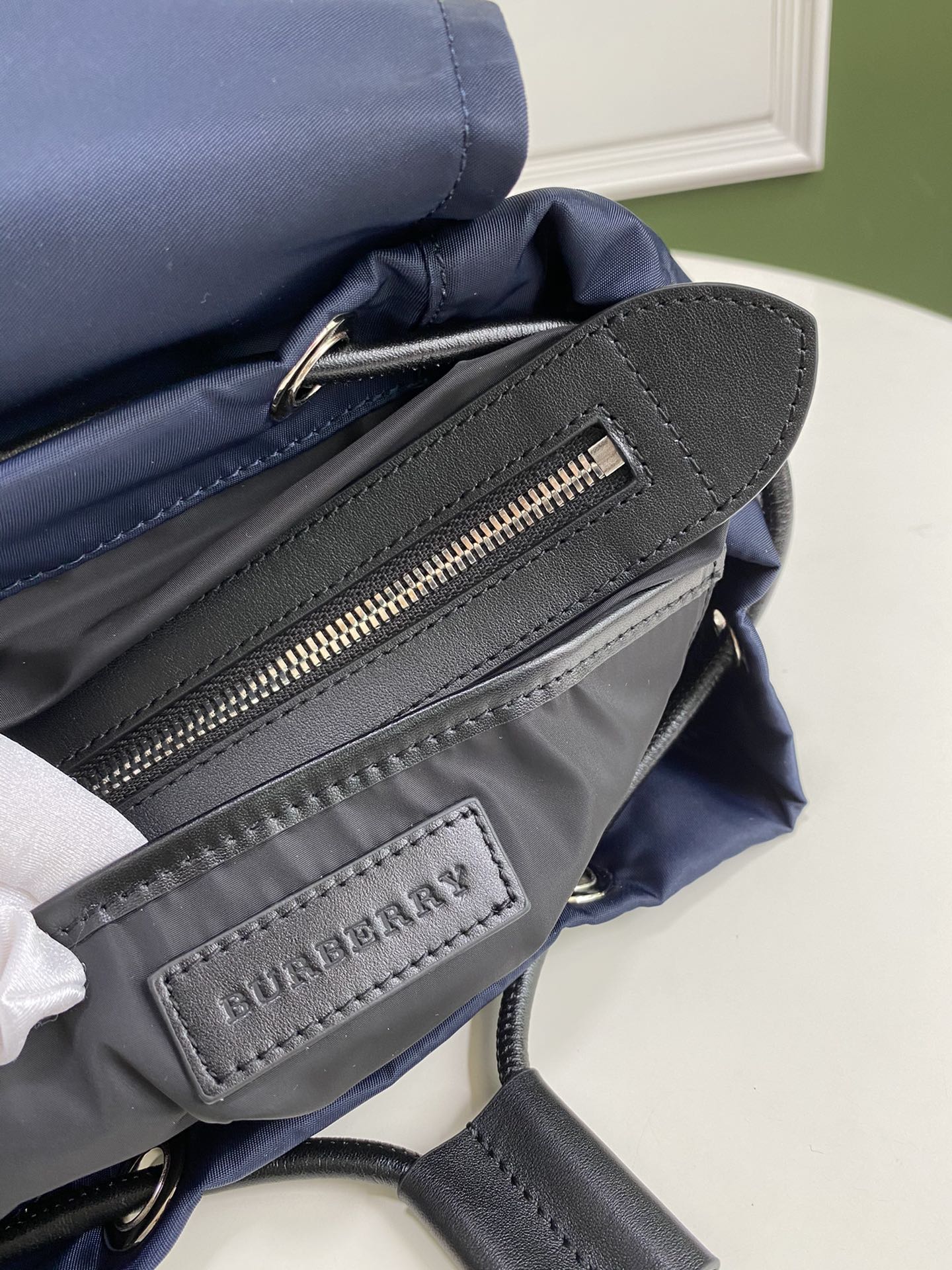 Burberry - Военная тематика - Рюкзак в стиле милитари - Темно-синий