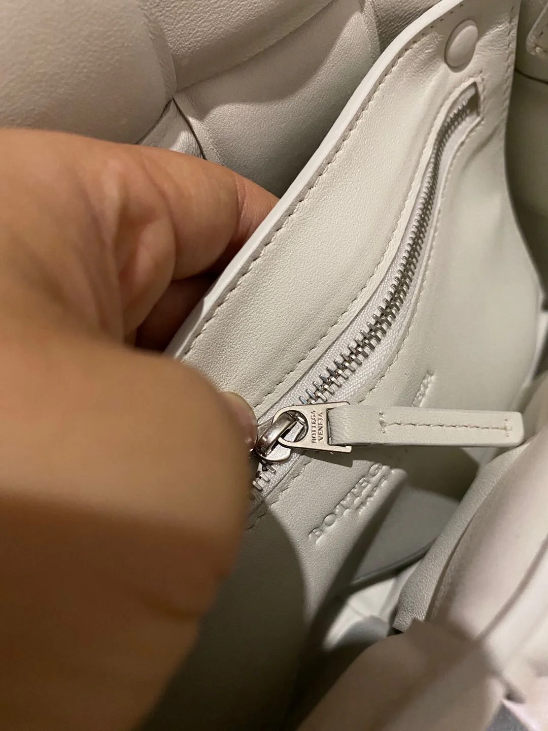 Чехол для кассет BV из плетеной кожи/держатель для карт/яичная кожа/25х15х4 см/1