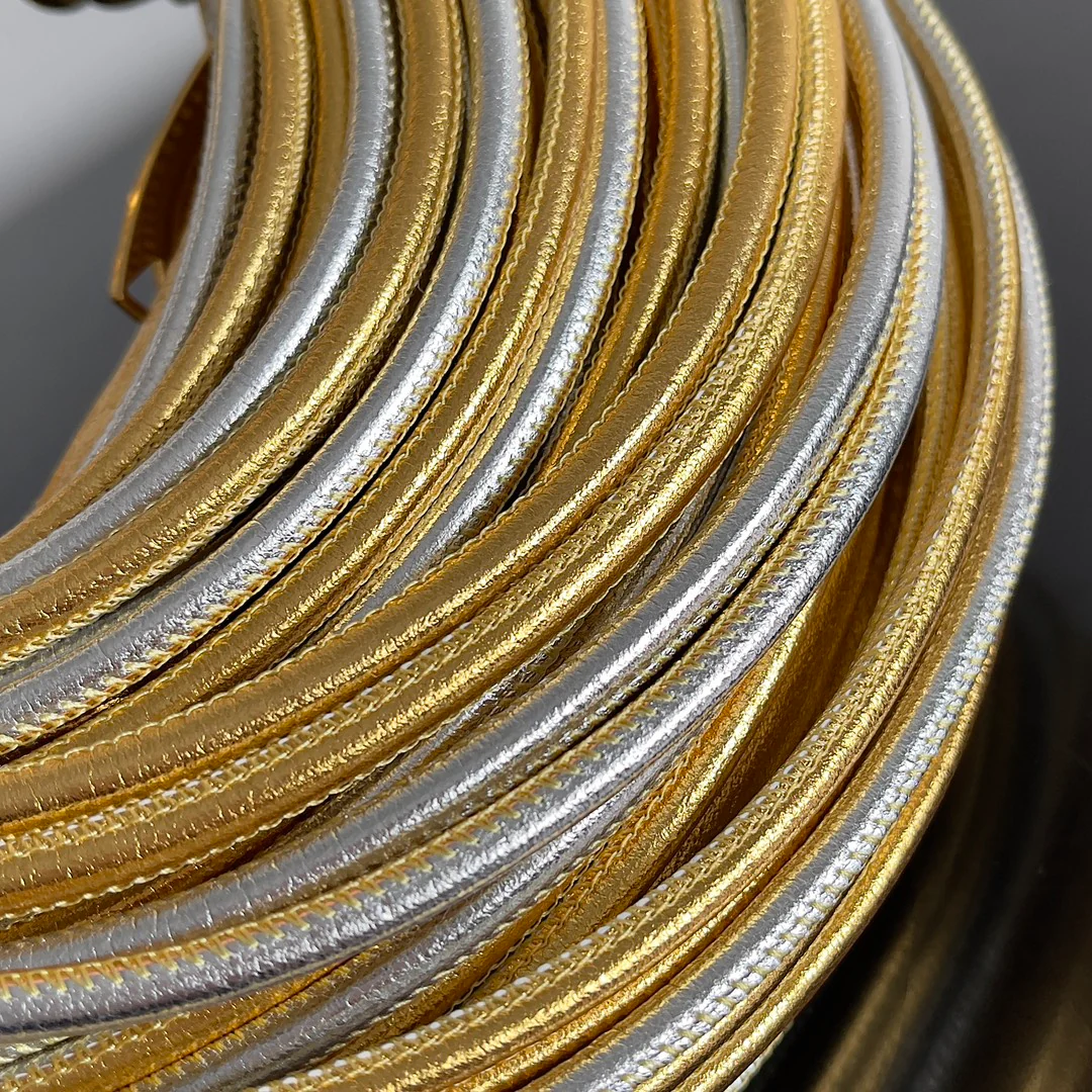 BV - Кожаный ремешок-трубка Jodie - Золотой