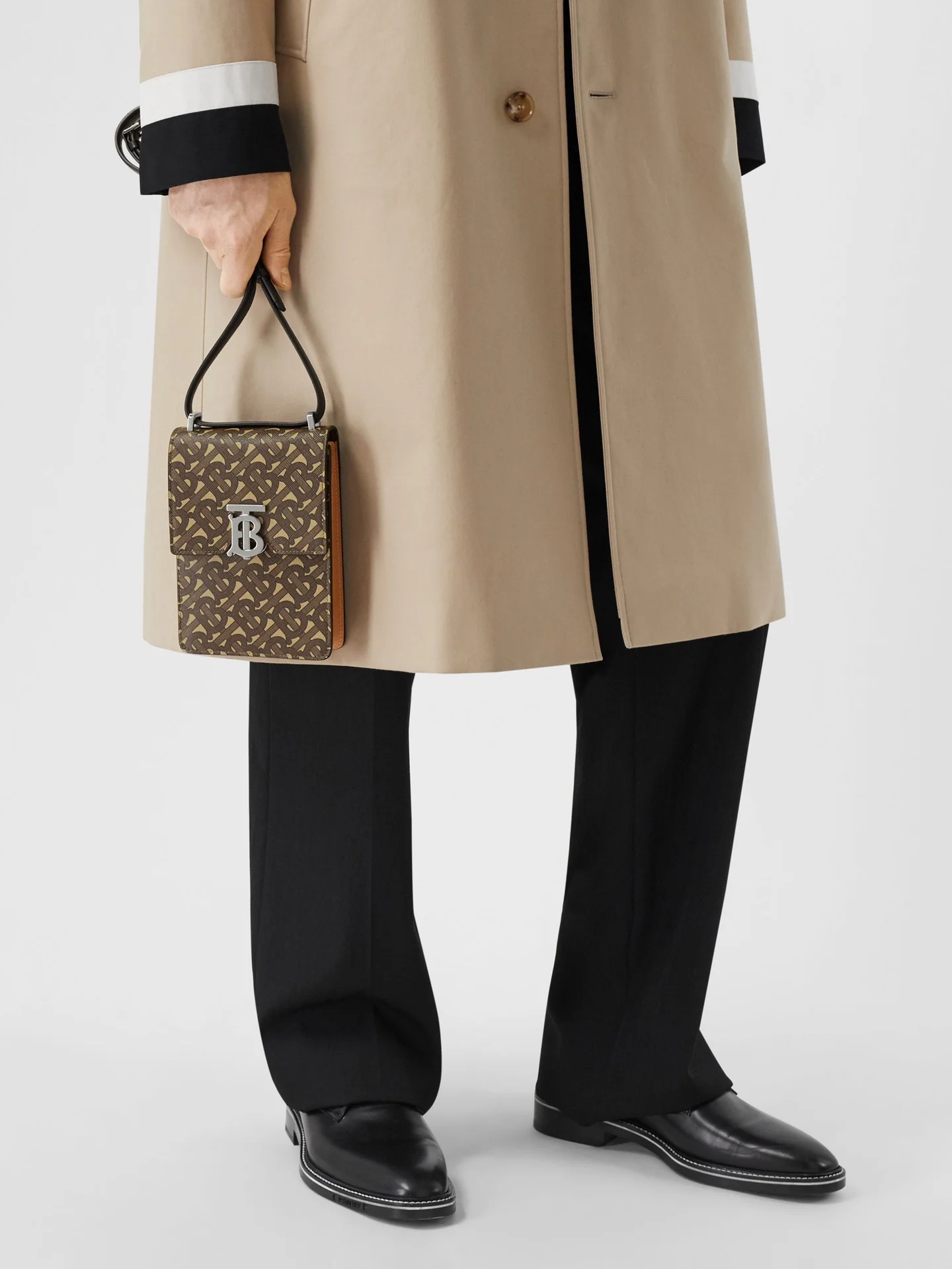 Сумка для телефона Burberry TB Collection - Серебряная пряжка