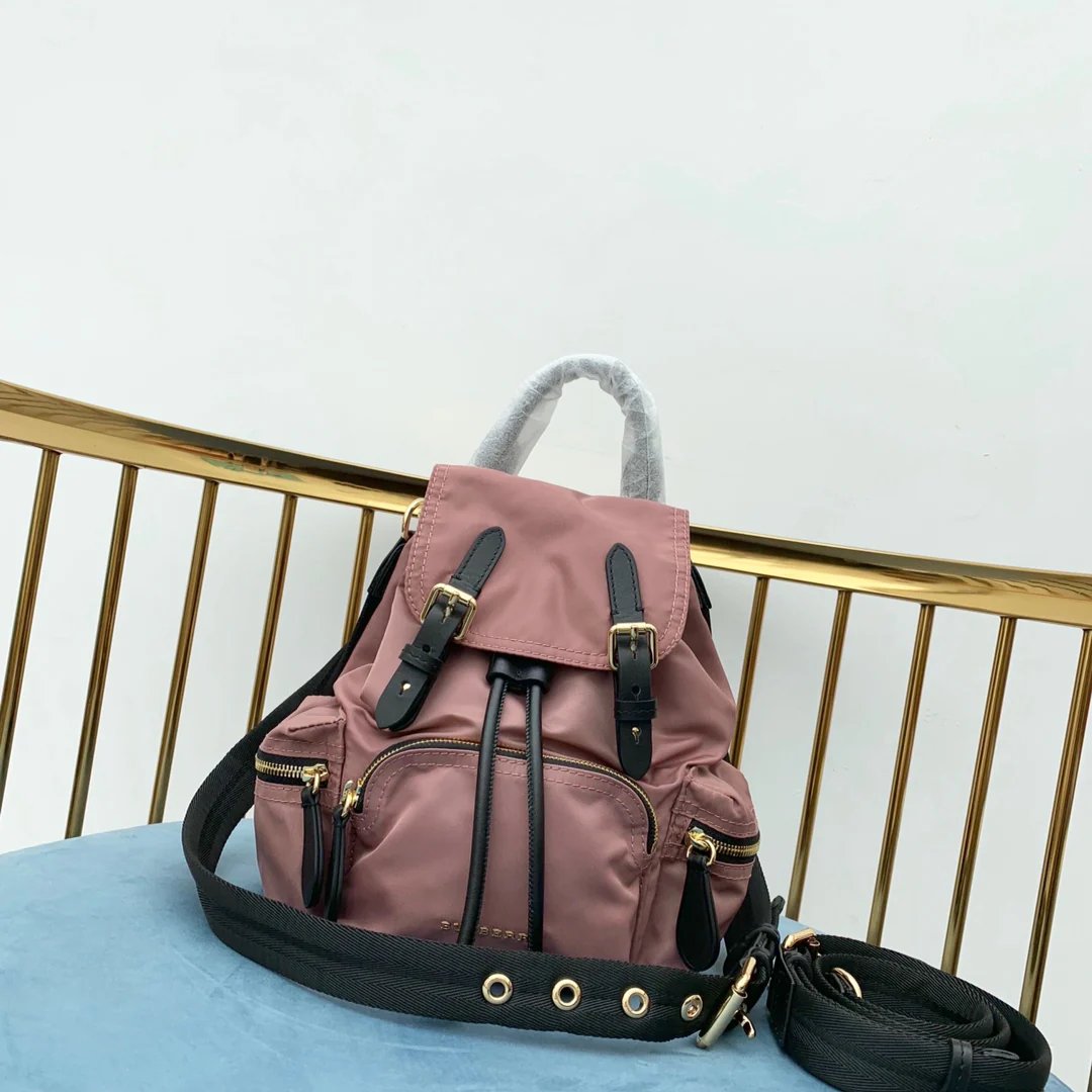 Burberry - Усовершенствованный военный рюкзак - Розовый