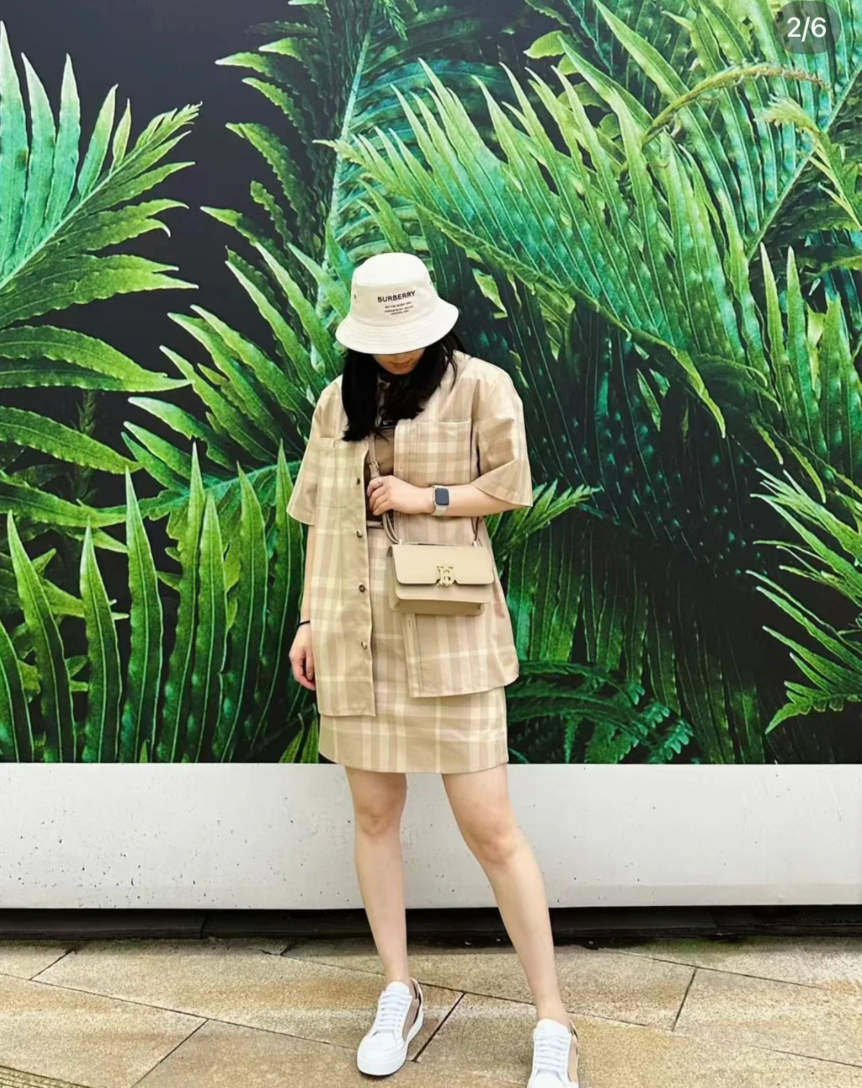 Сумка Burberry Robin - сумка через плечо/клатч - абрикосовый цвет