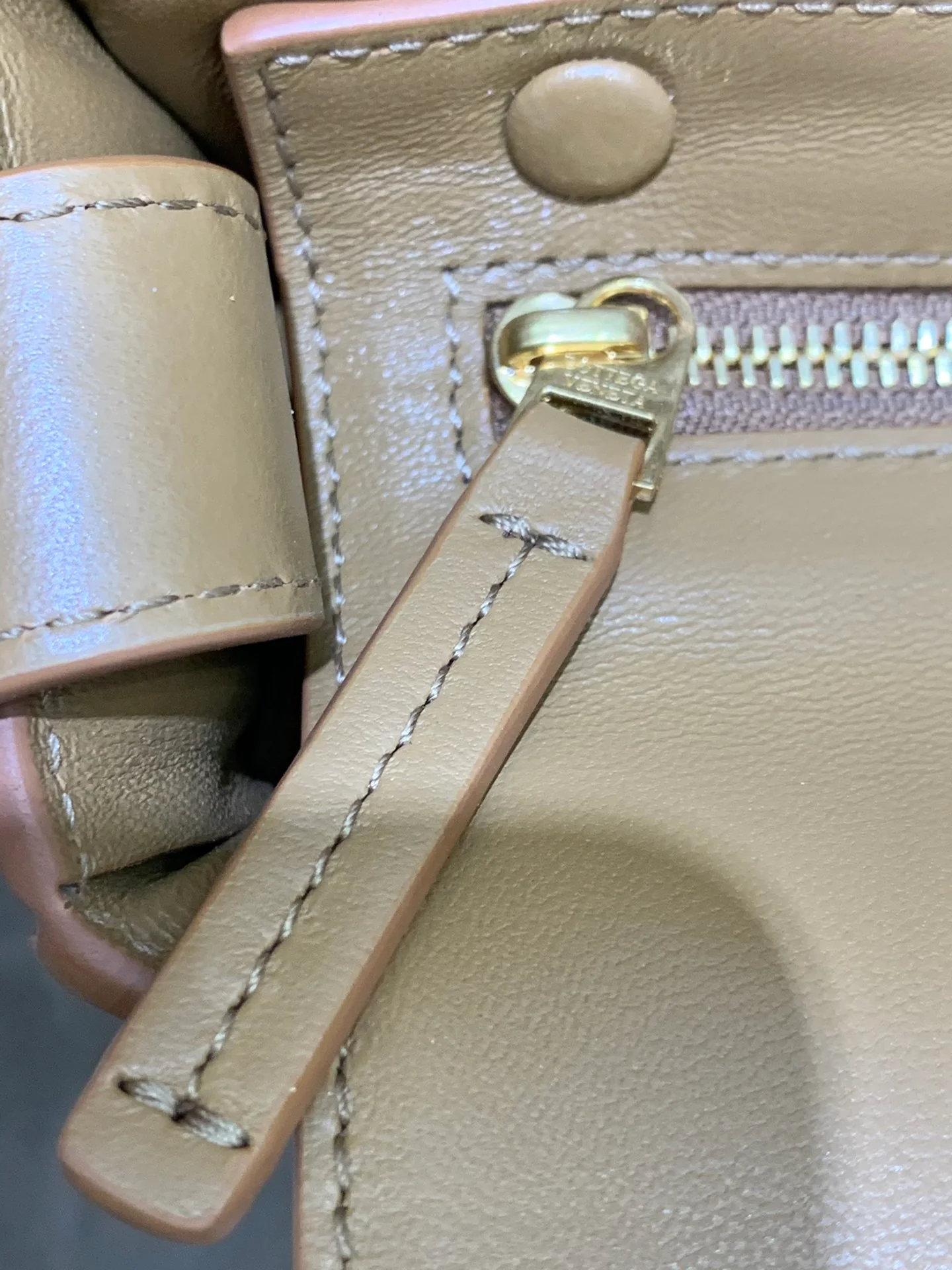 Сумка-мешок для кассет BV из тканого материала/подушка/телячья кожа/26x18x8 см