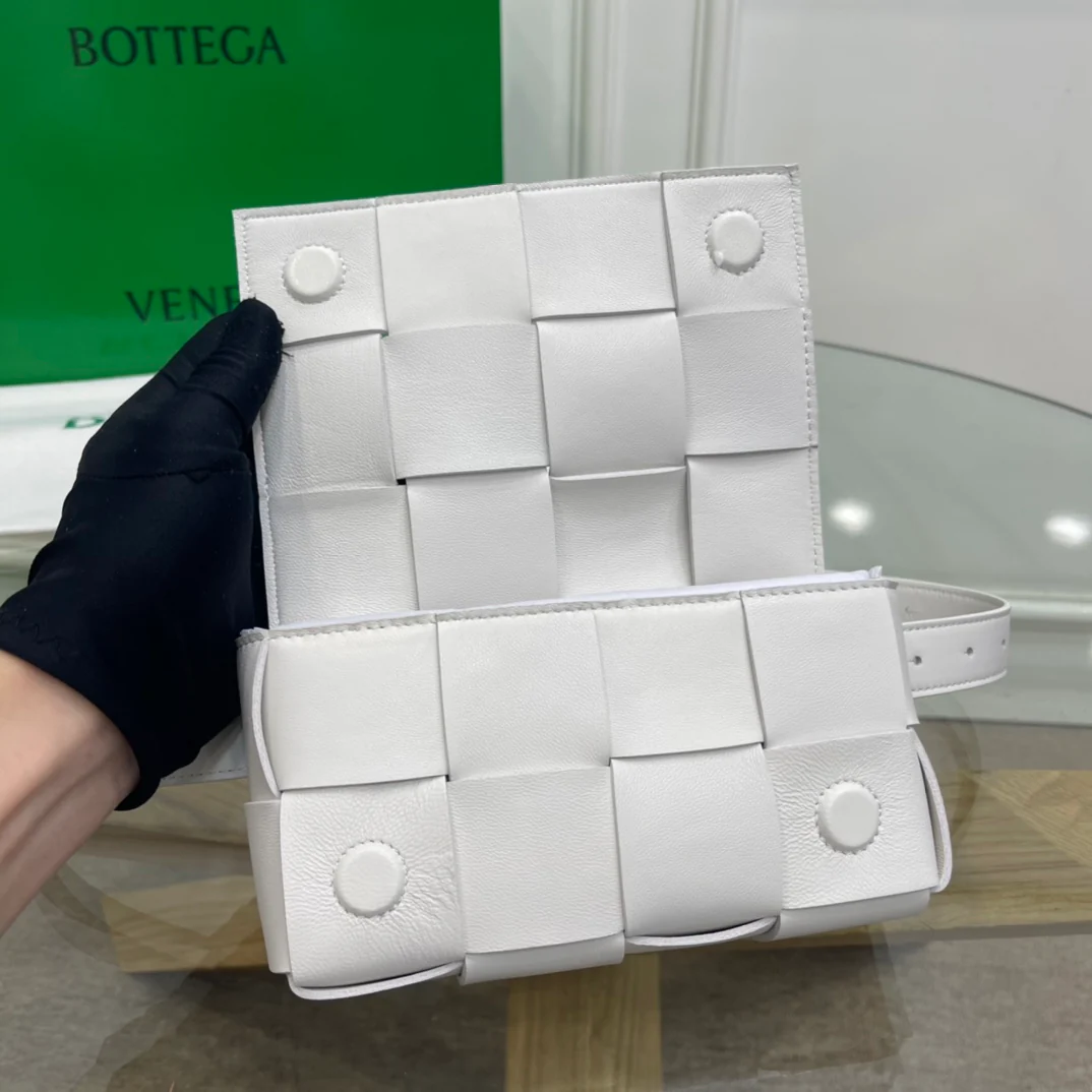 Сумка-чехол для кассет BV из овечьей кожи - 17-5-9-5-5