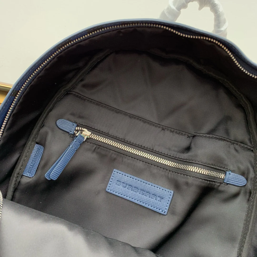 Burberry - Новейший рюкзак в лондонскую клетку - Синий