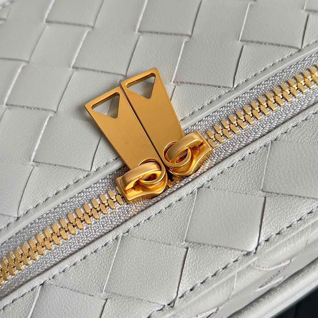 Сумка-бокс BV на молнии - серая