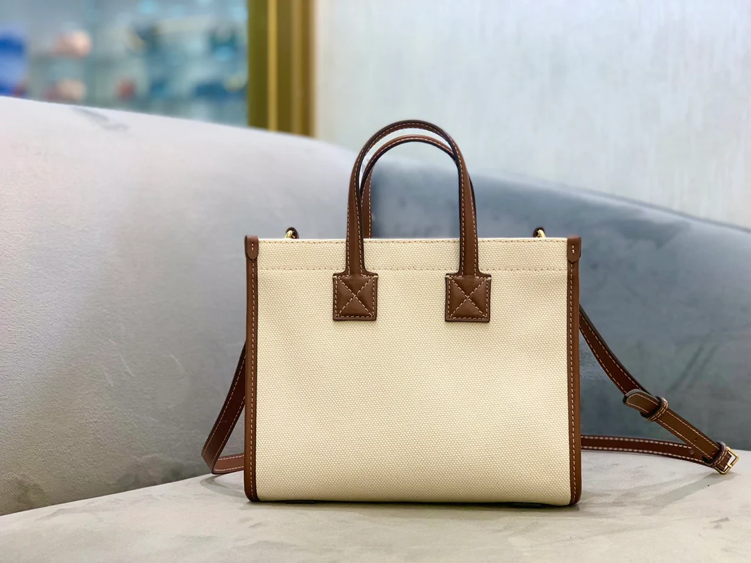 Сумка-тоут Burberry Freya - коричневая