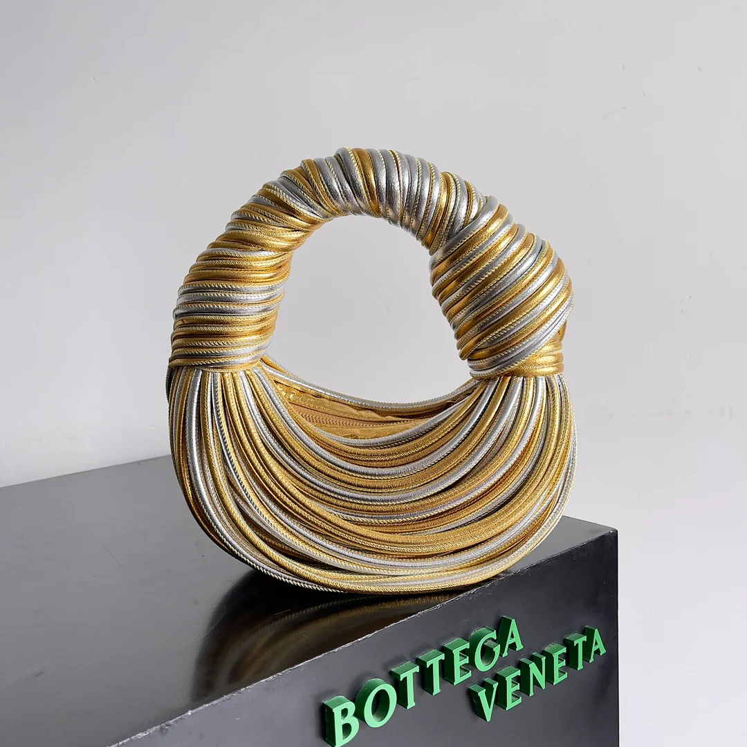 BV - Кожаный ремешок-трубка Jodie - Золотой