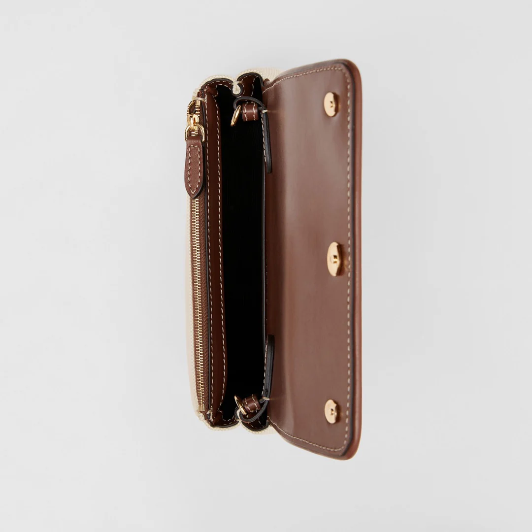 Новая холщовая сумка через плечо Burberry 2022 года