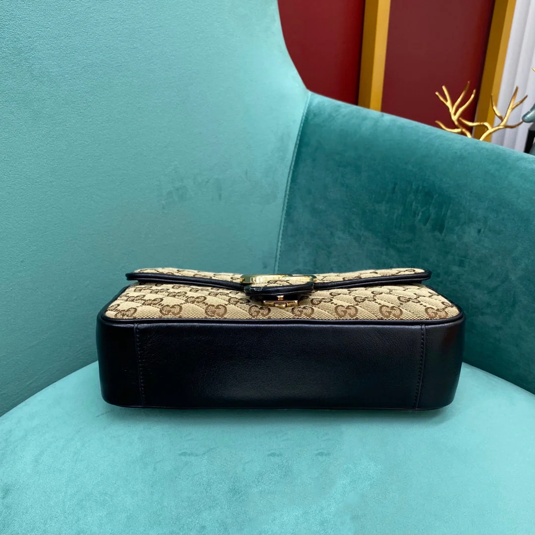 Gucci Marmont Medium 26cm Canvas Monogram