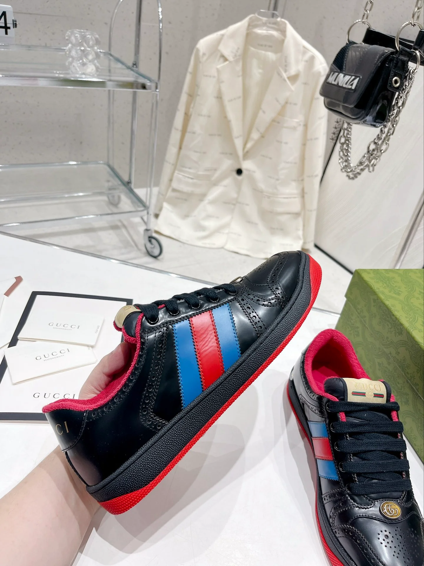 Gucci - Повседневные кроссовки - Парные - Черные