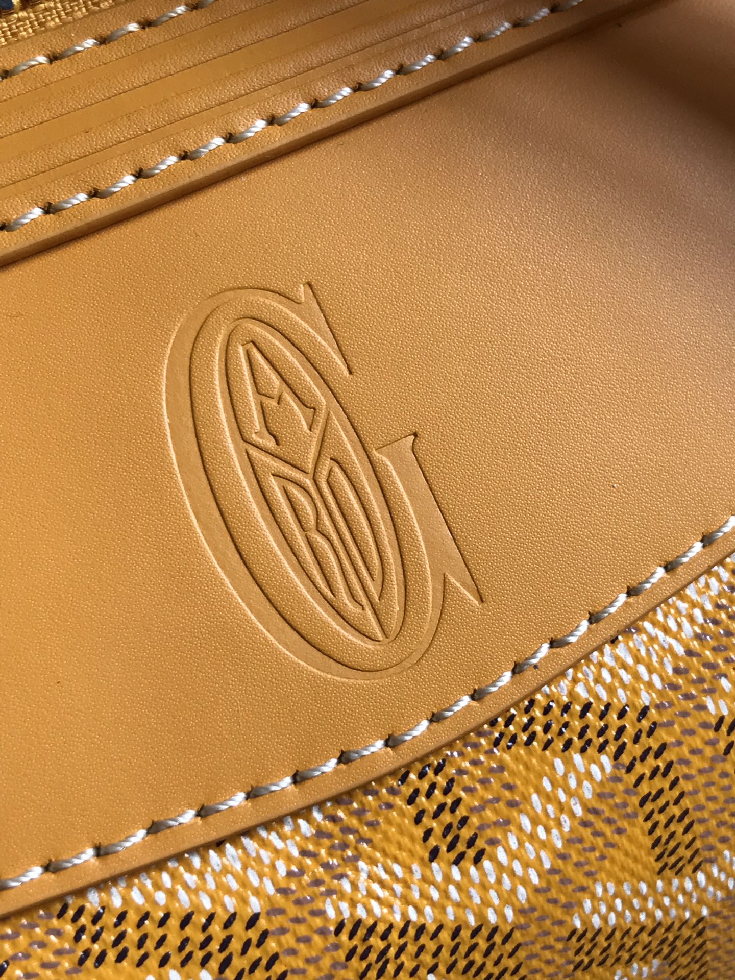 Дорожная сумка Goyard Boeing - желтая