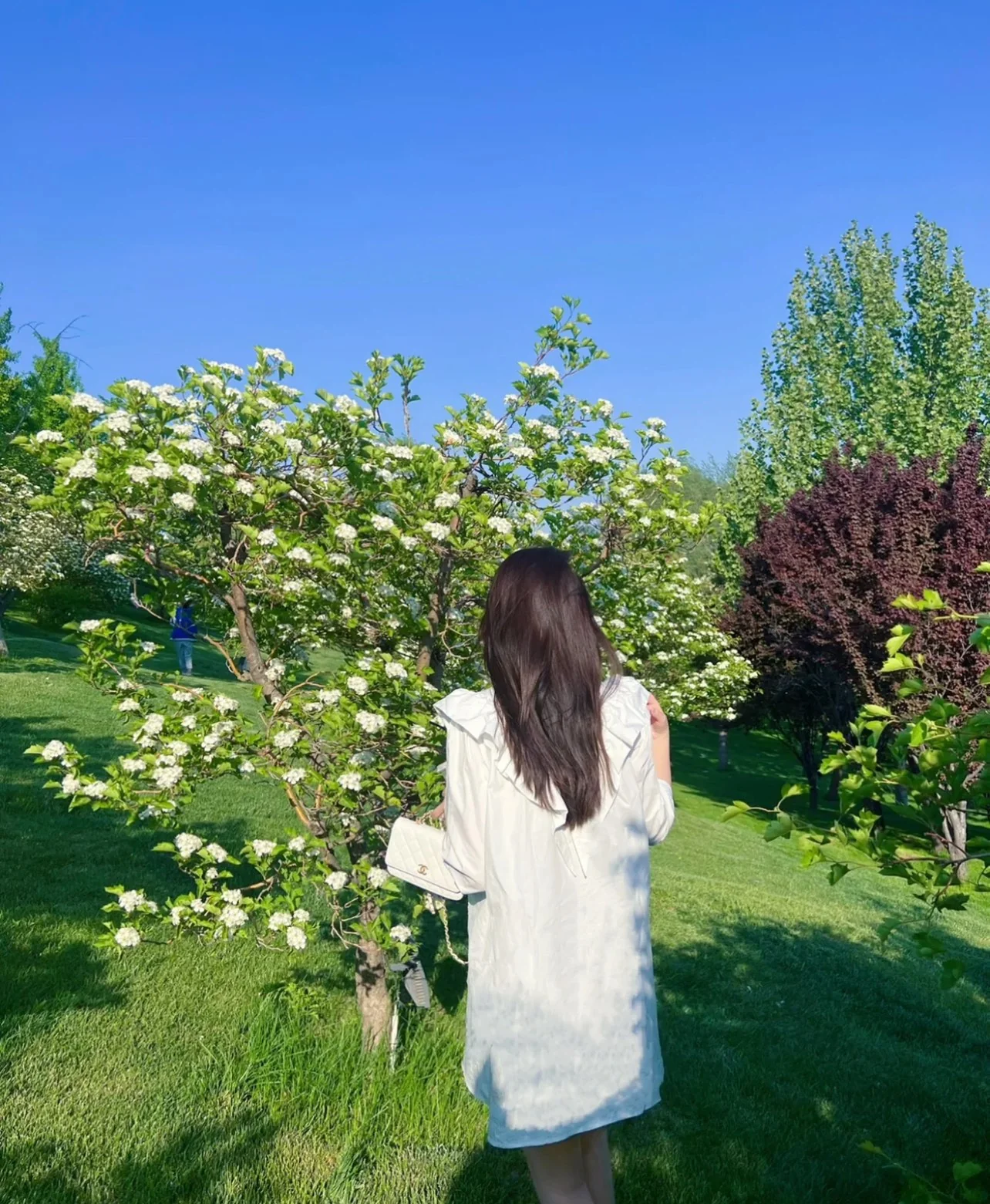 Ручка для письма Chanel 2022 WOC Platinum Ball