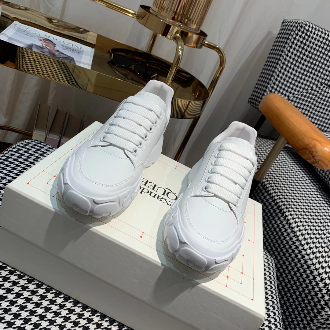 McQueen - Новые кроссовки - Кожаные White Tail