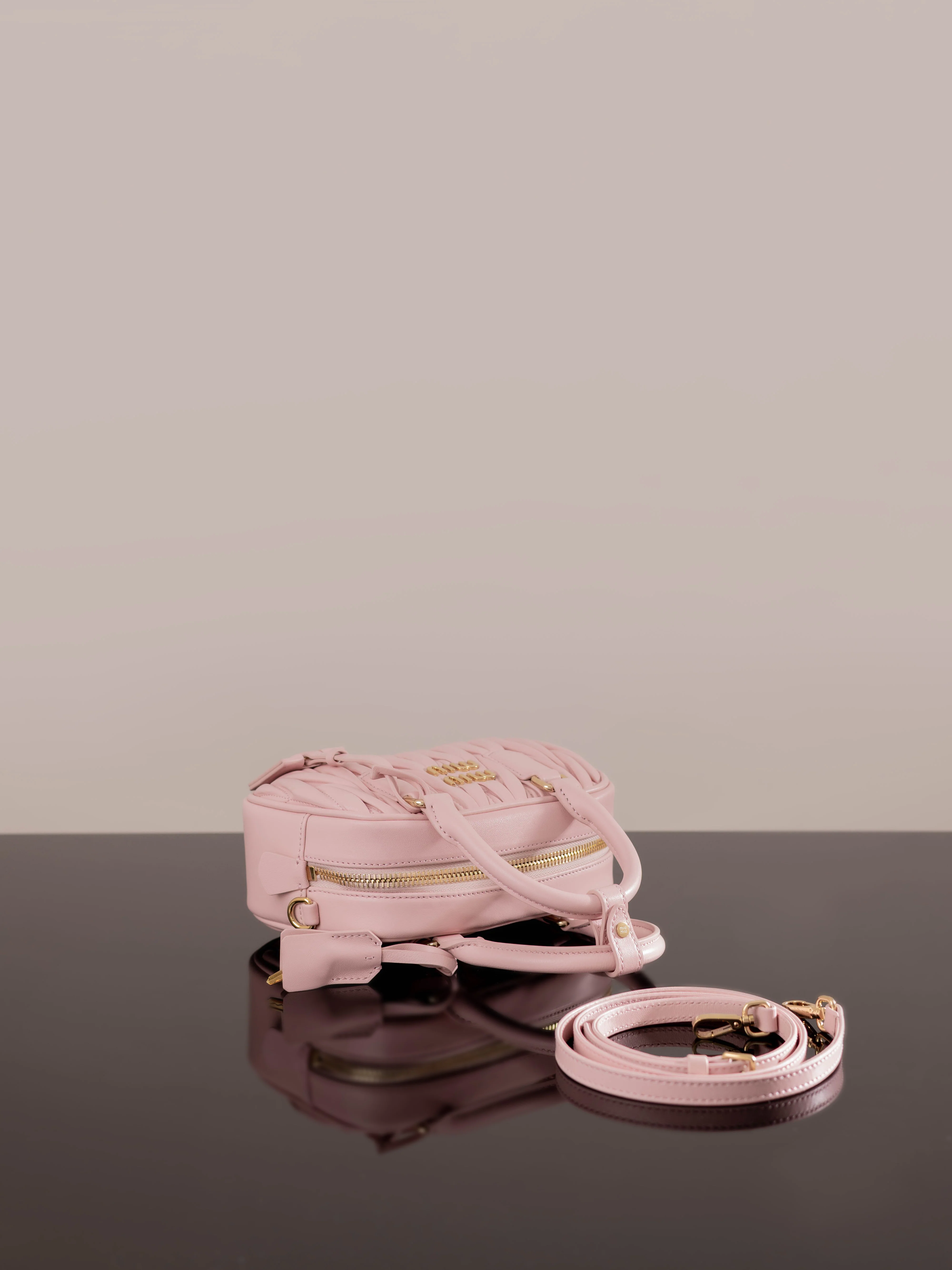 Miu Miu-5bb142m1200-??????-??????-Розовый