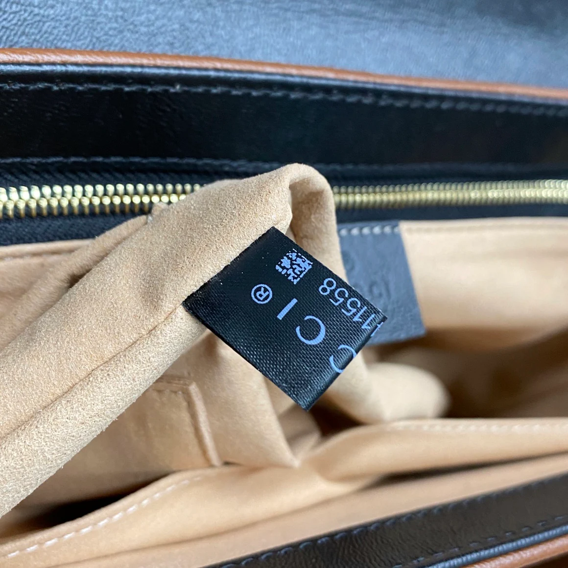 Сумка-мессенджер Gucci с замком (большая)