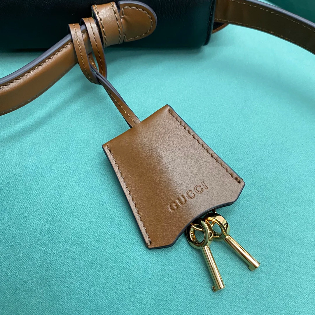 Сумка-мессенджер Gucci с замком (большая)