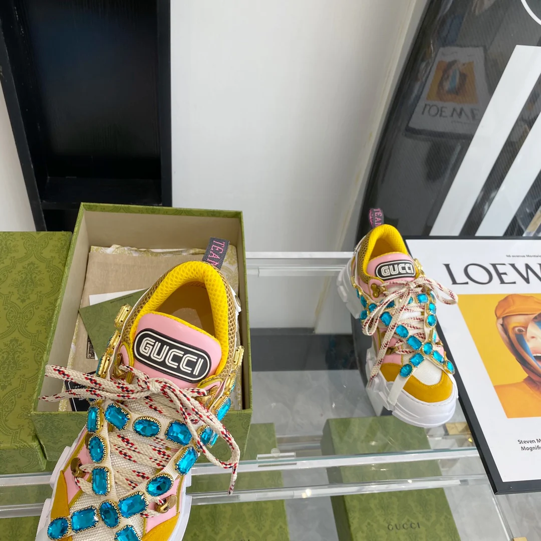 Gucci - Кроссовки - Массивная обувь - Парный стиль