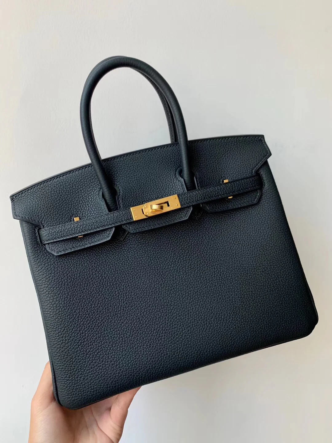 Hermes Birkin 25 Togo, цвет ?сосновая зеленая?, золотая пряжка