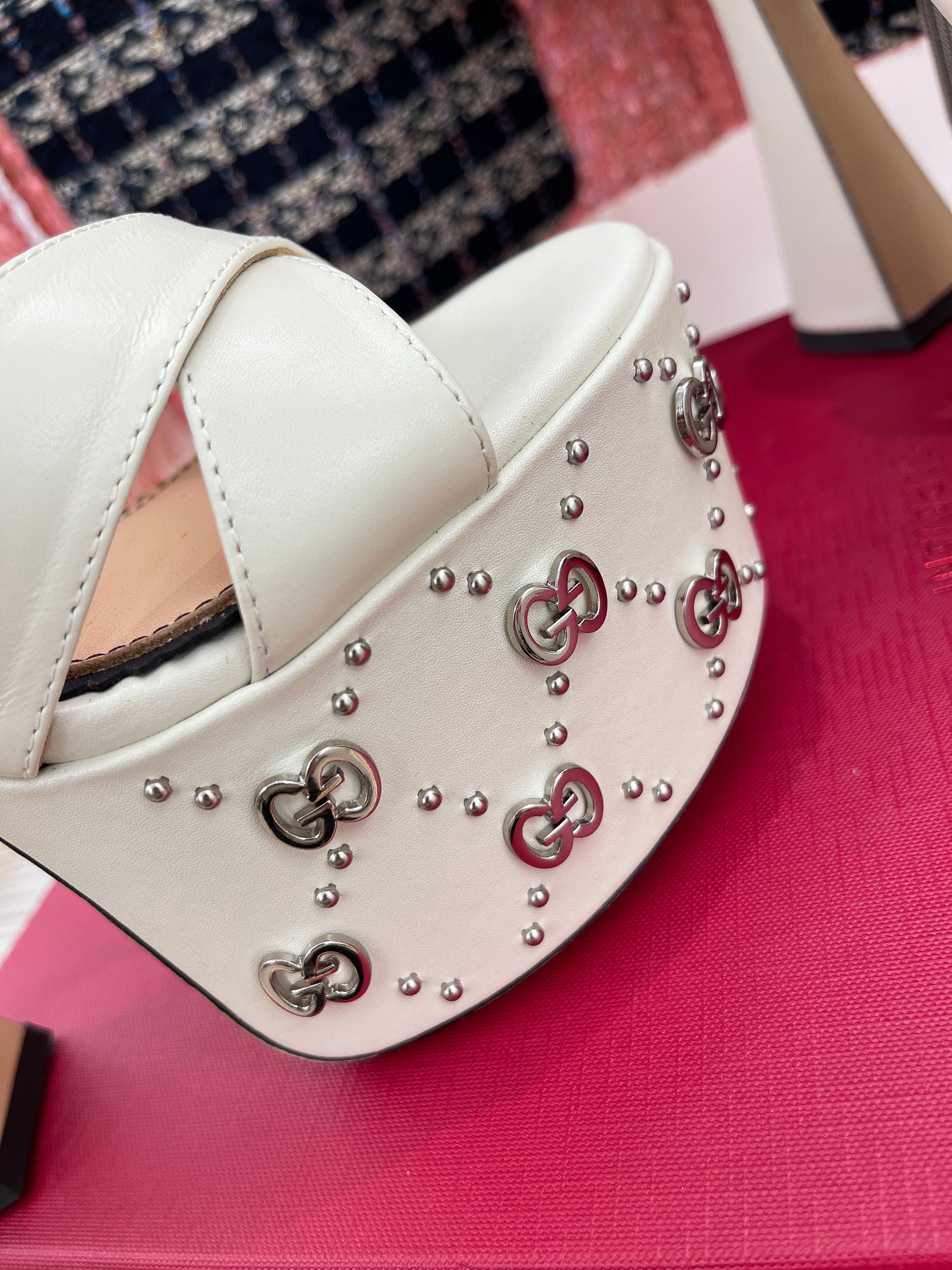 Gucci - Туфли на высоком каблуке - Белые