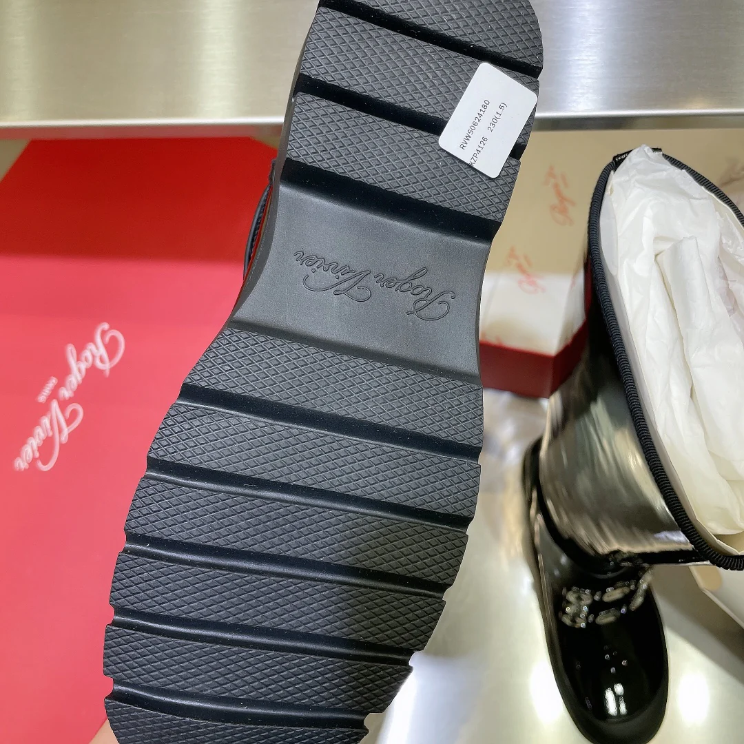 Лакированные ботинки RV для осени/зимы