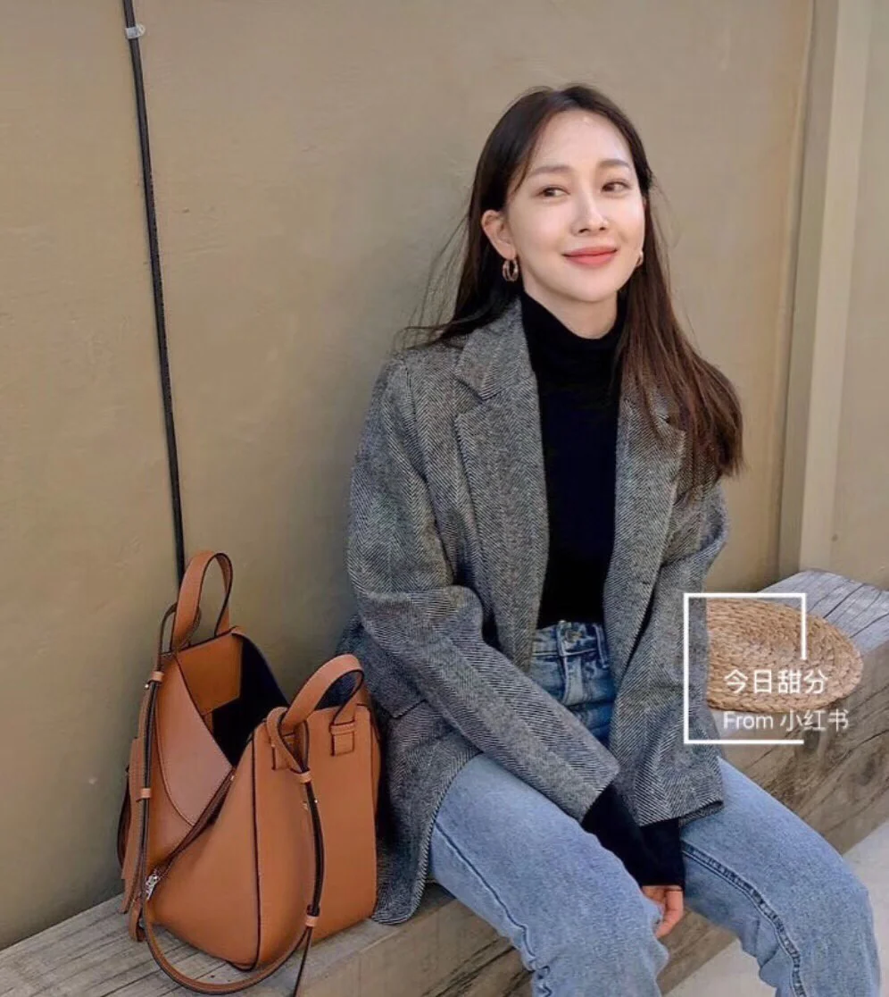 Мешок для гамака Loewe - Простое плетение - Карамельный цвет