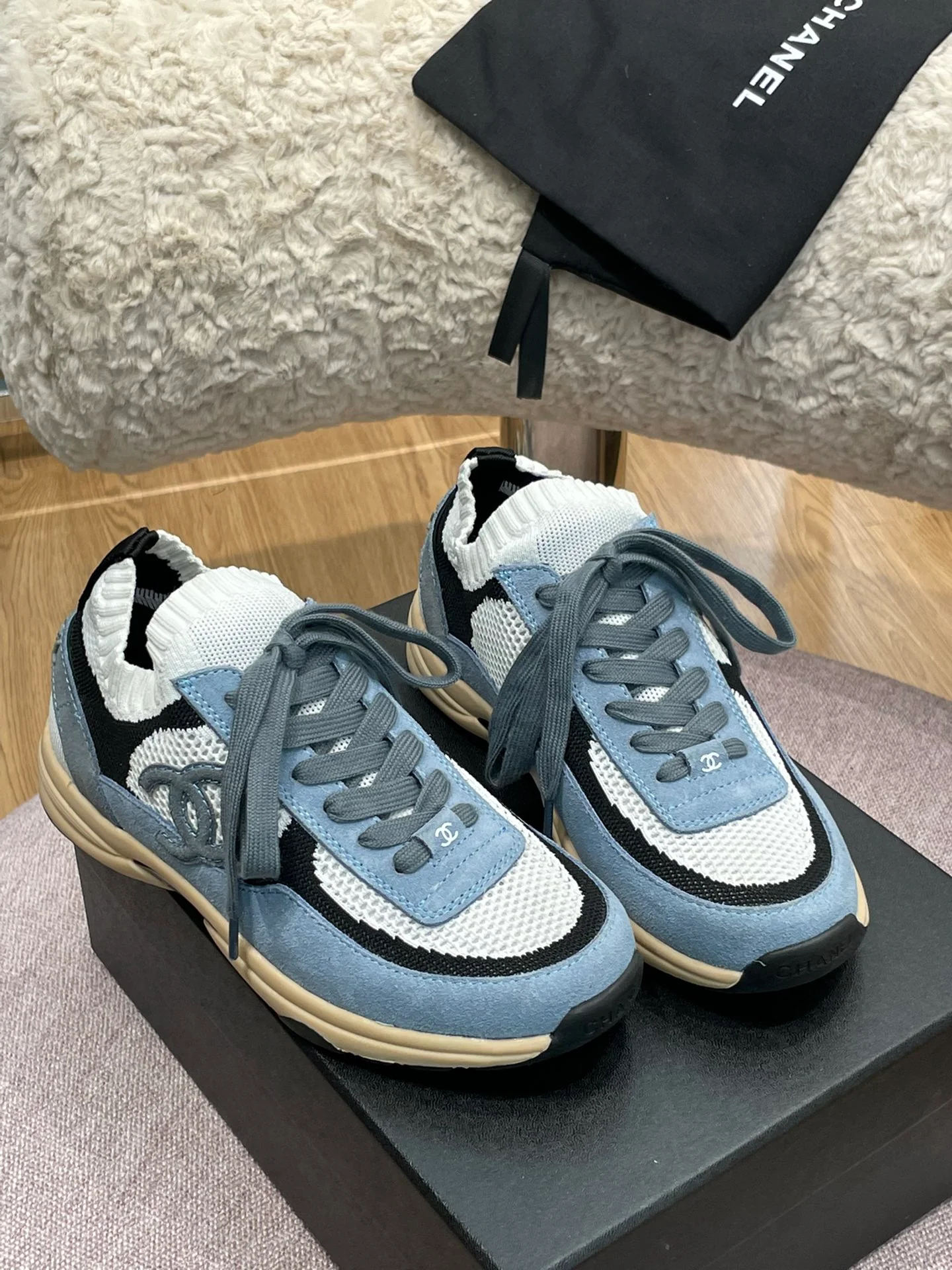 Chanel - Массивные туфли - Кроссовки - 3