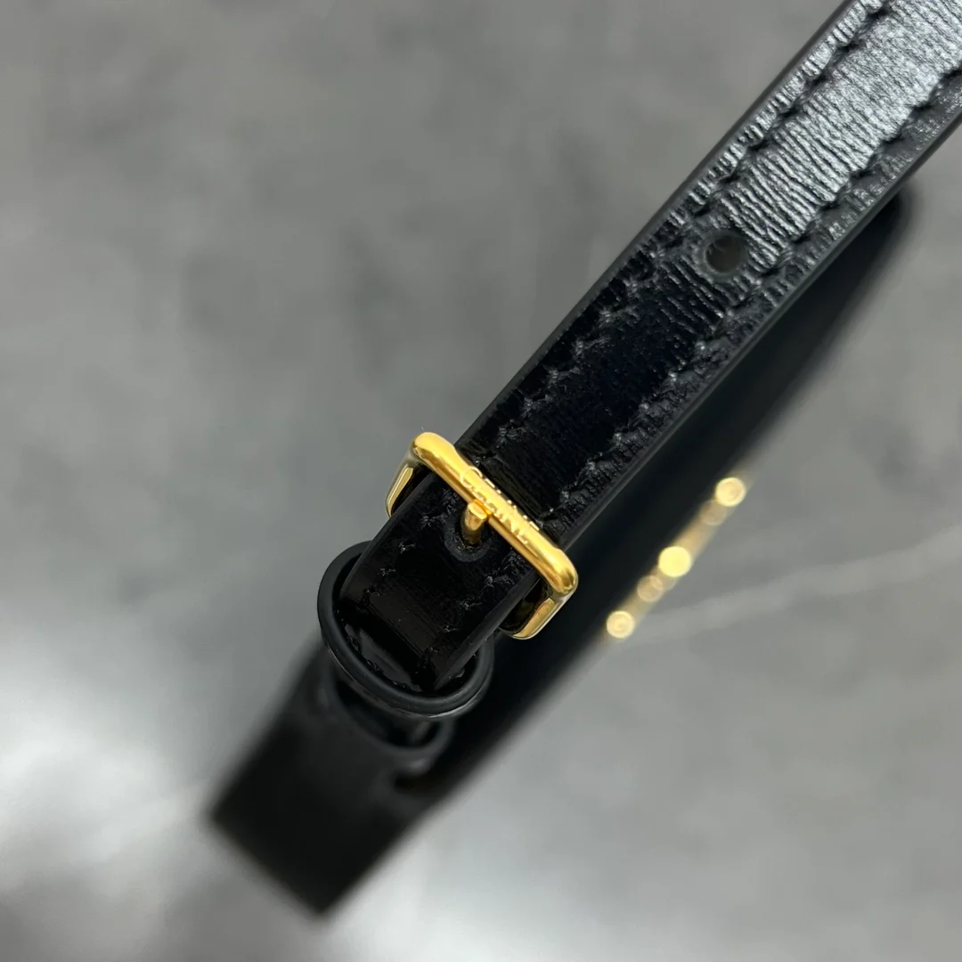 Сумка Celine Tillt - черная (подмышечная сумка)