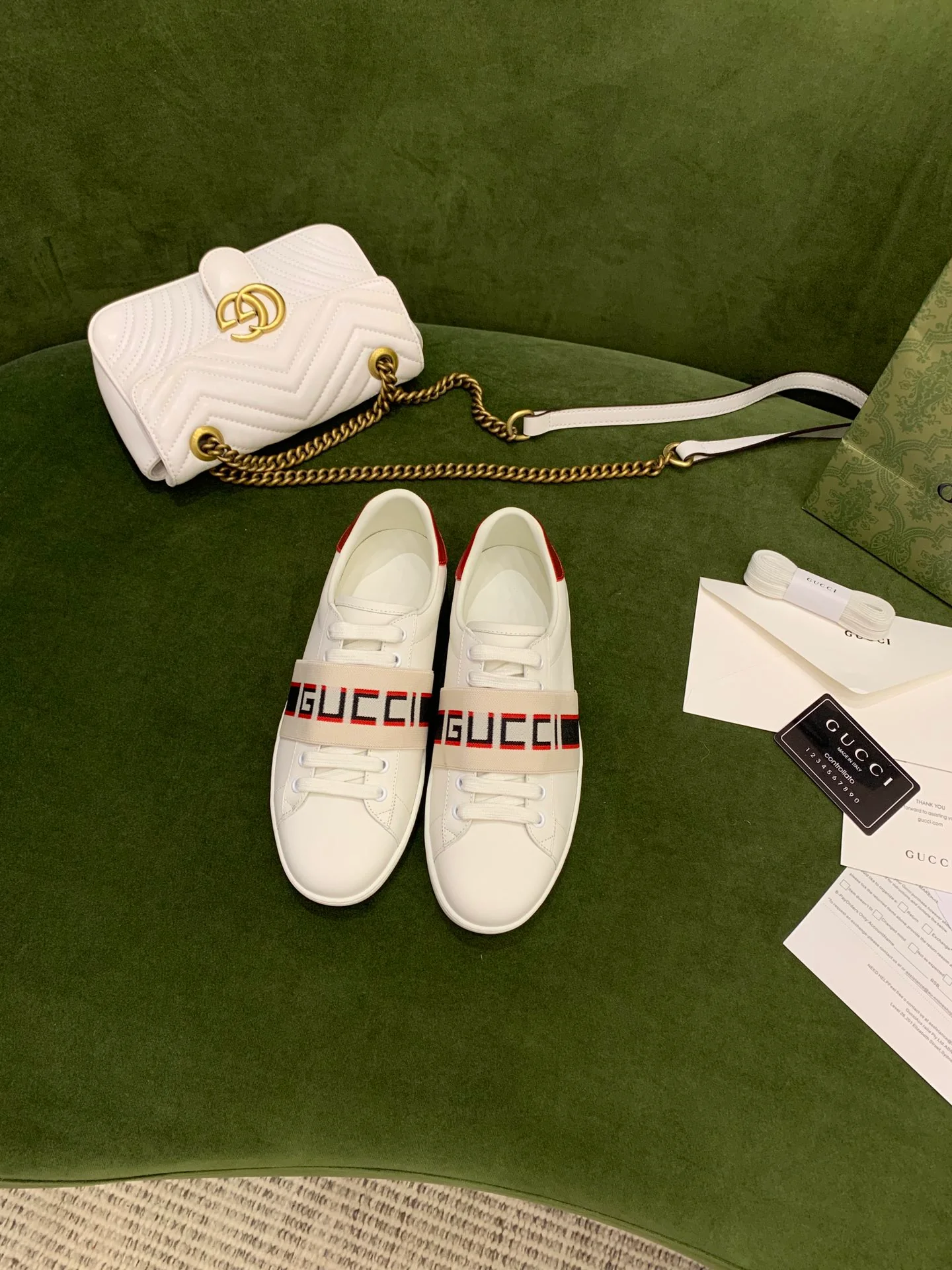 Gucci - Кроссовки - Обувь для скейтбординга - Белые кроссовки