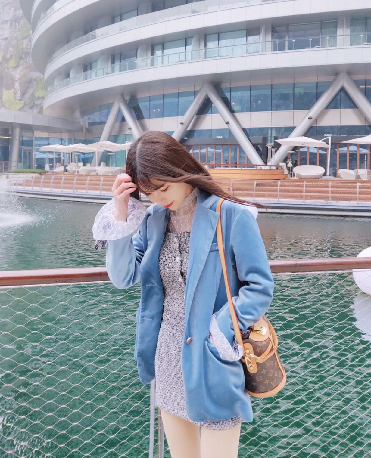 m43587-LV-duffle-bag (French Fries Bag) - Сумка/Чехол через плечо