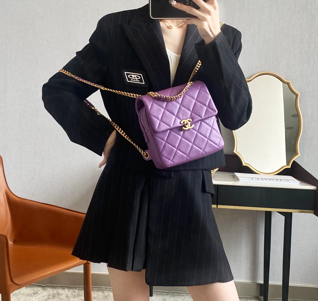 Винтажный рюкзак Chanel Весна/Лето 2022 - 20 см - 3