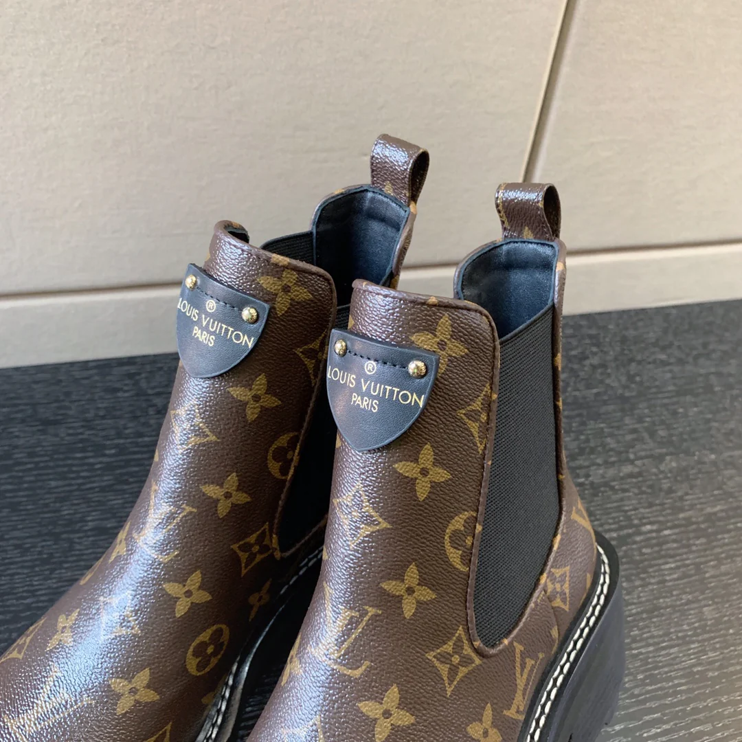 Новинка осенне-зимней коллекции LV 2023 - Beaubourg - Ботильоны - Короткие ботинки