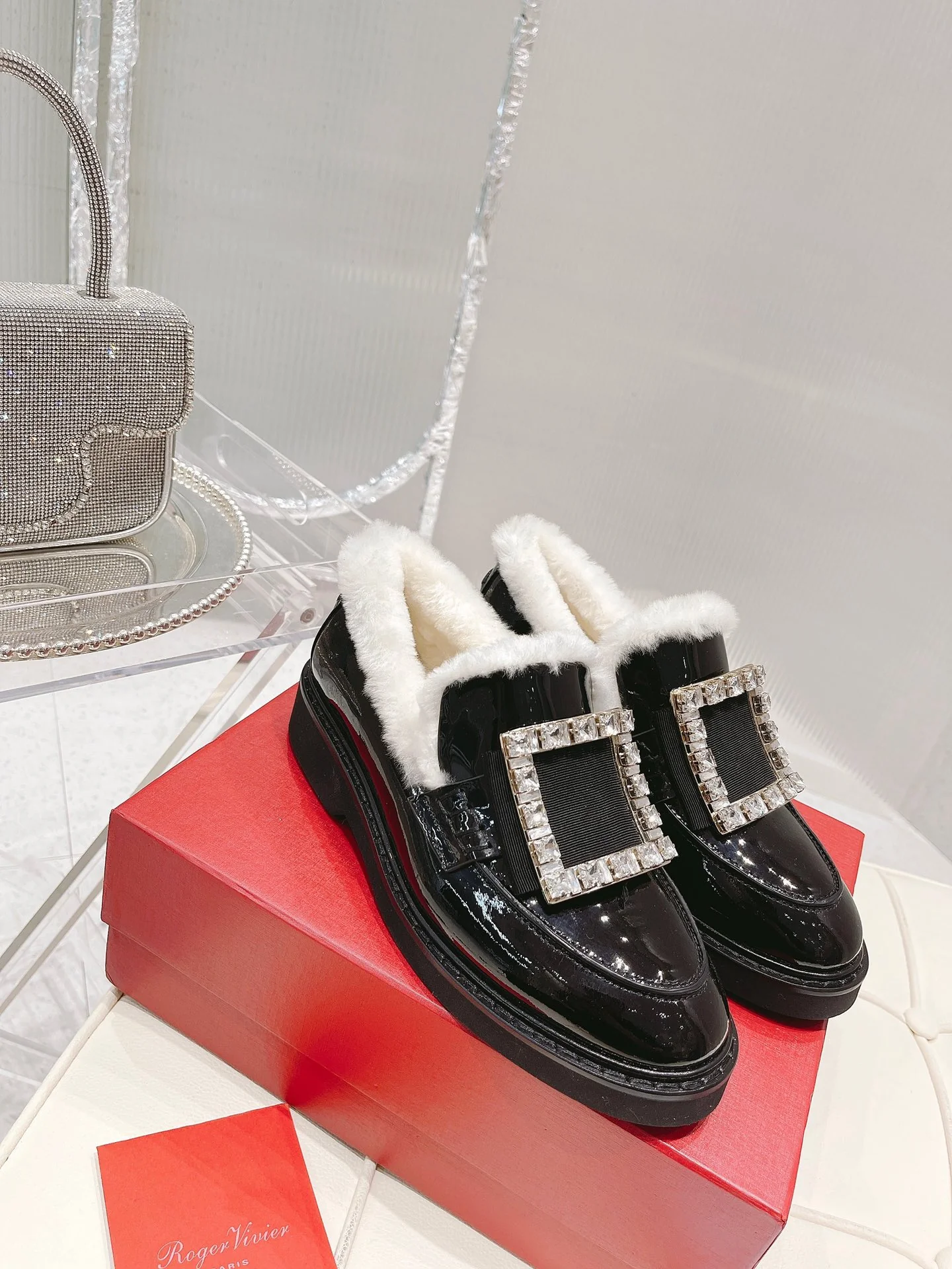 Обувь RV Shoes - 2024 - Шерстяные ботильоны - Черные