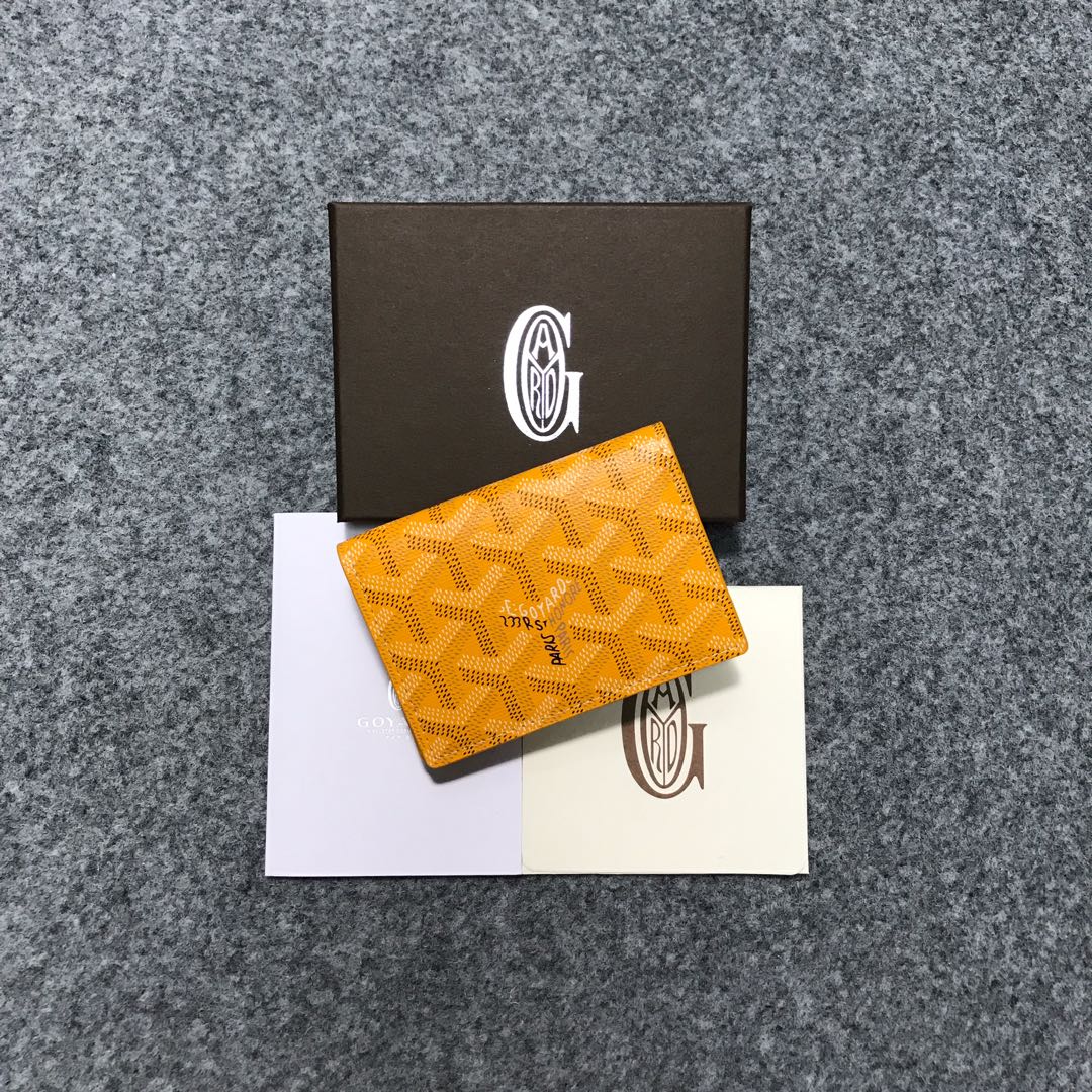 Классический держатель для карт Goyard - кошелек для монет - 2 шт.