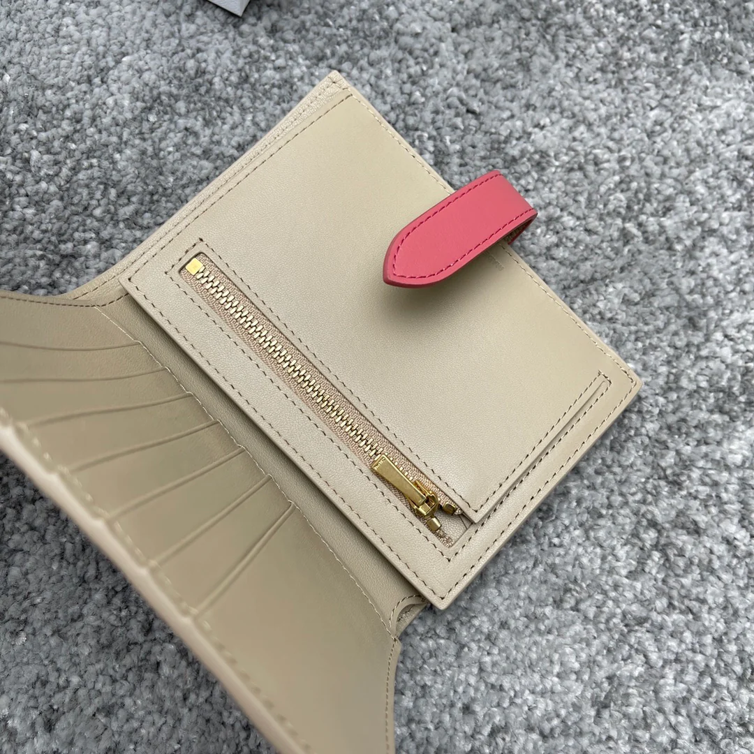 Кошелек Celine Strap из зернистой телячьей кожи - 1 шт.