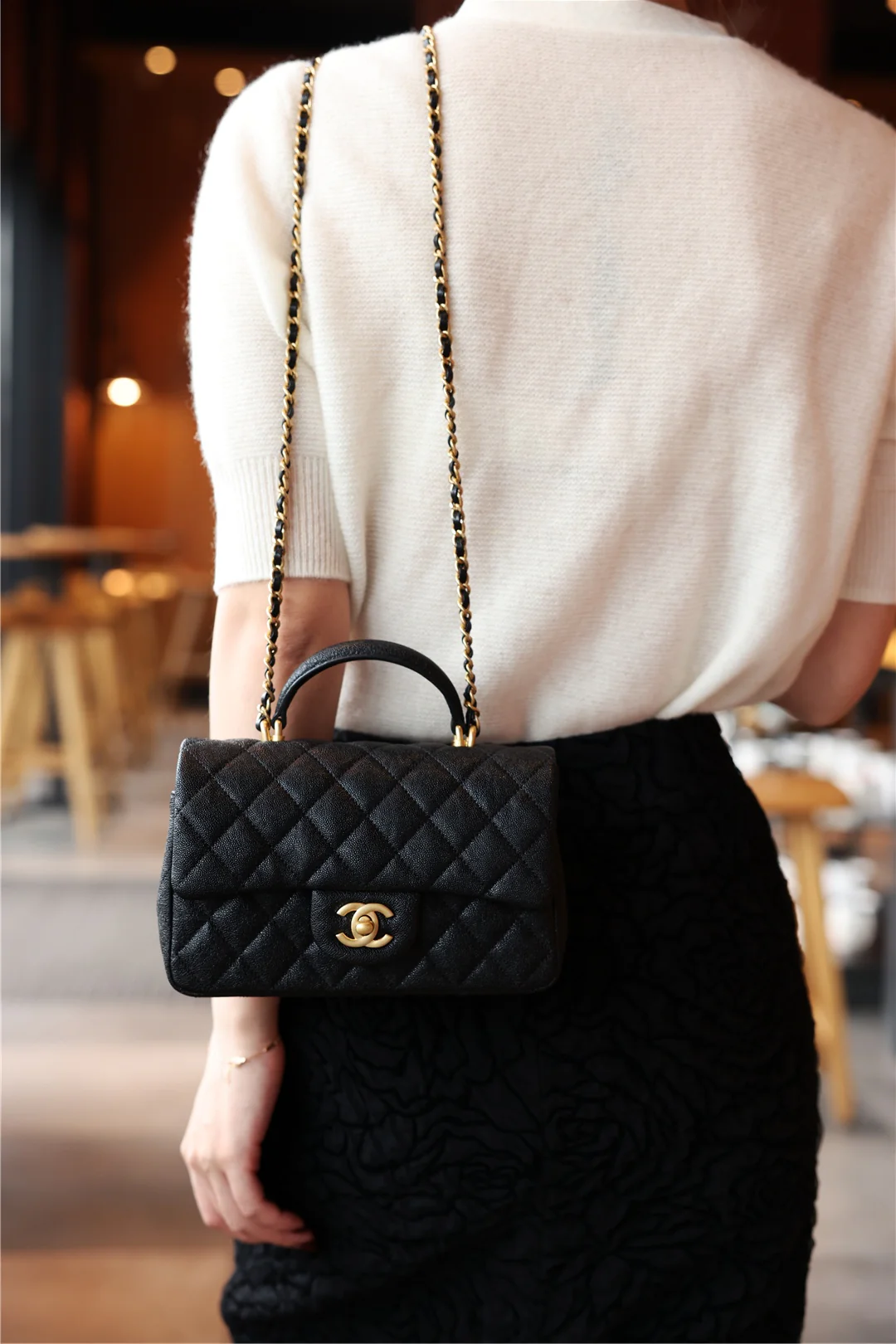 Chanel 2021 Coco Handle Black Small 1