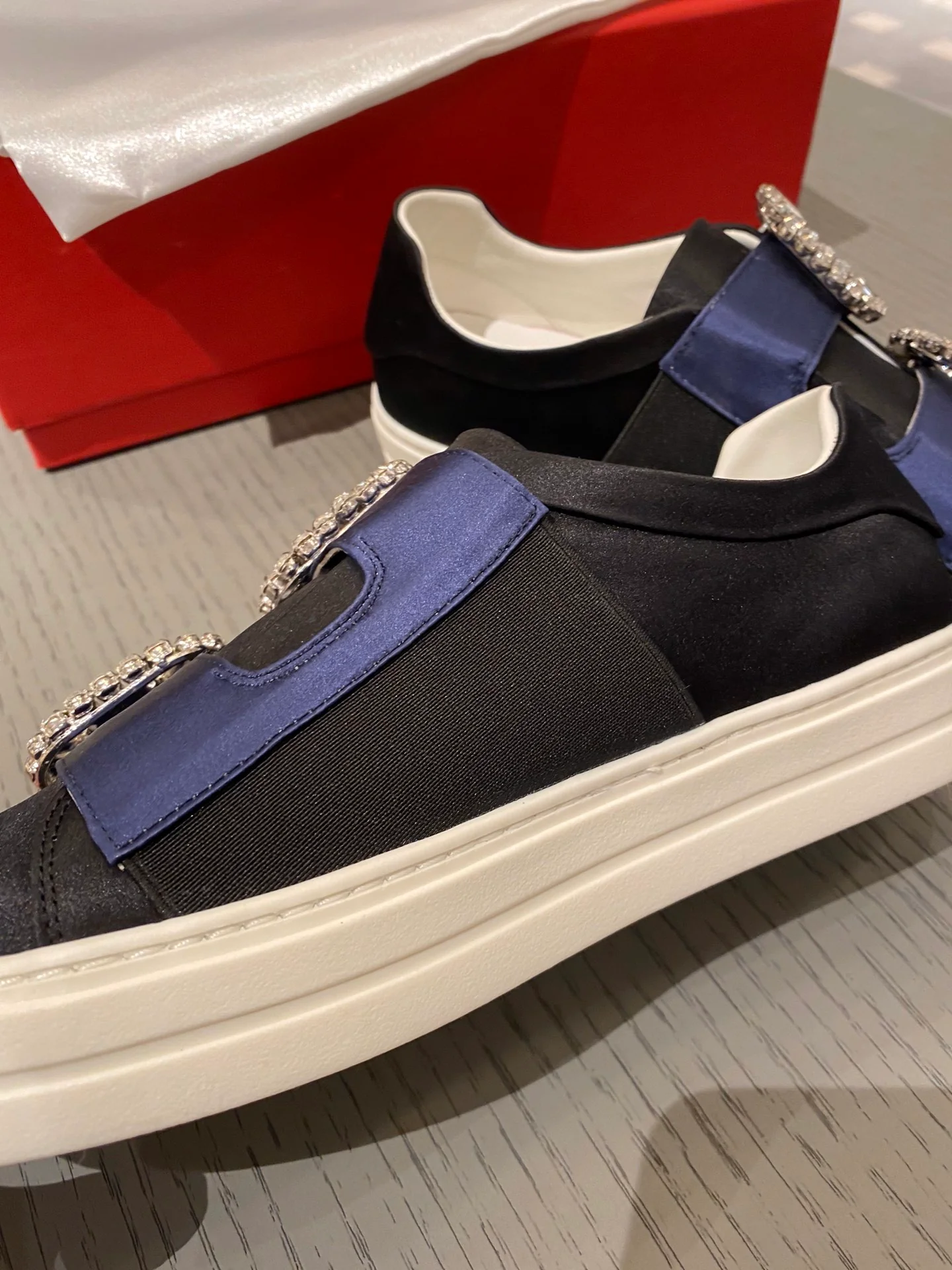 RV-Осенне-зимние лоферы с двусторонней пряжкой-1