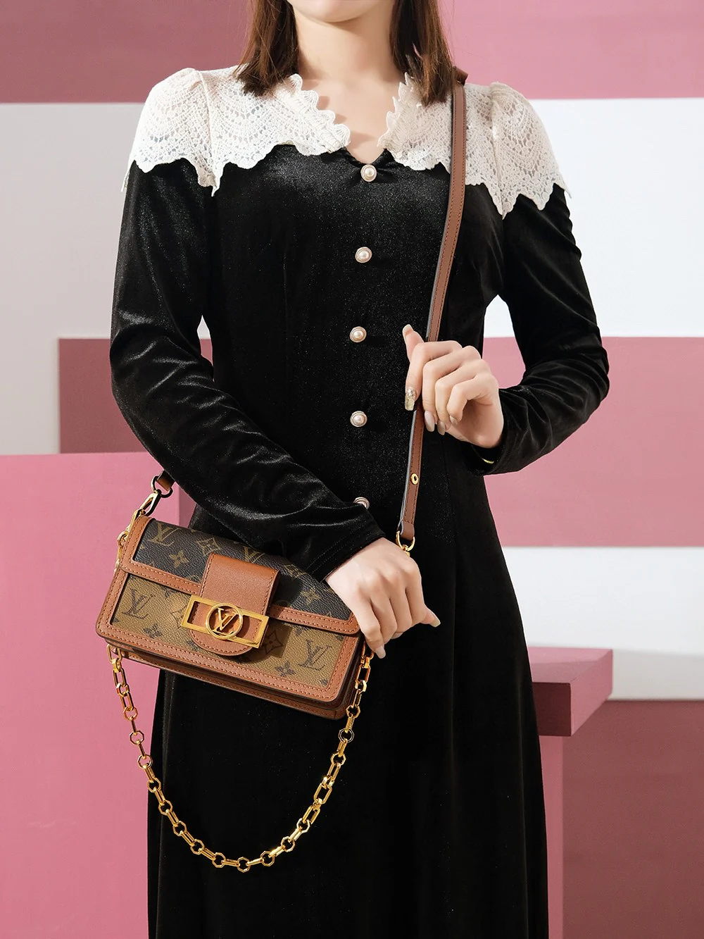 m46757-LV-dauphine-east-west-Shoulder/Crossbody Bag