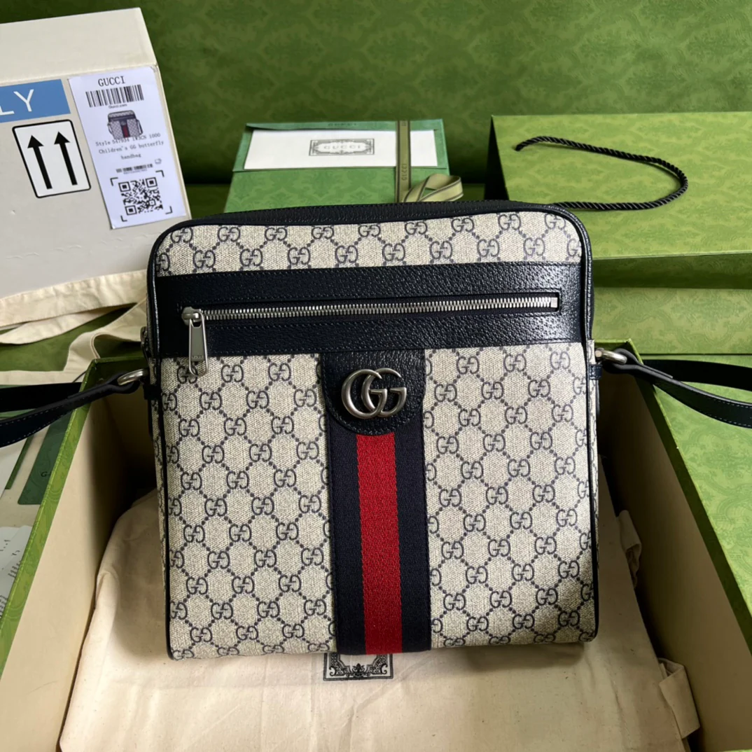 Сумка Gucci Ophidia серии GG - 27,5 x 28 x 6 см.
