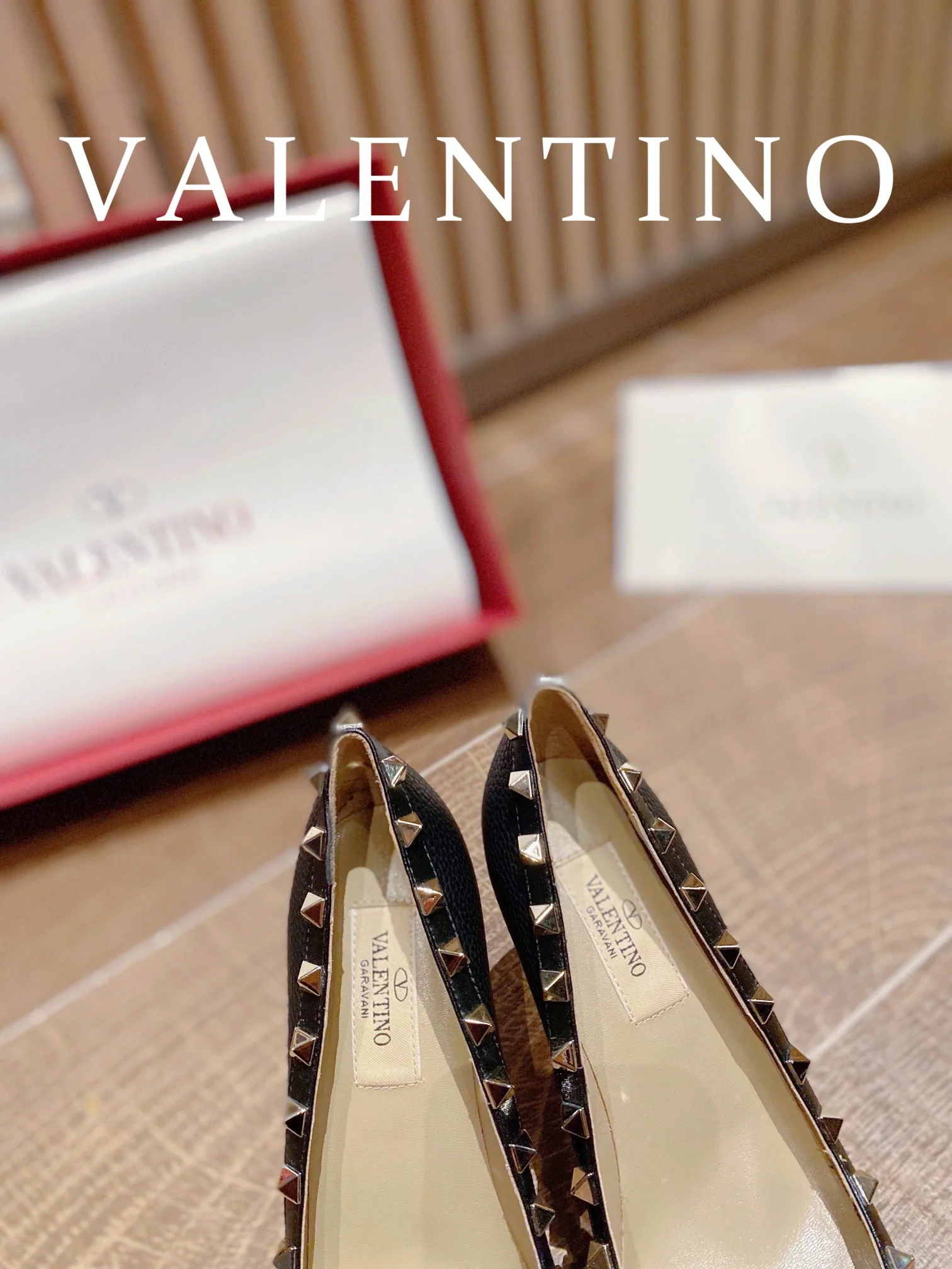Классические туфли на высоком каблуке Valentino - черные