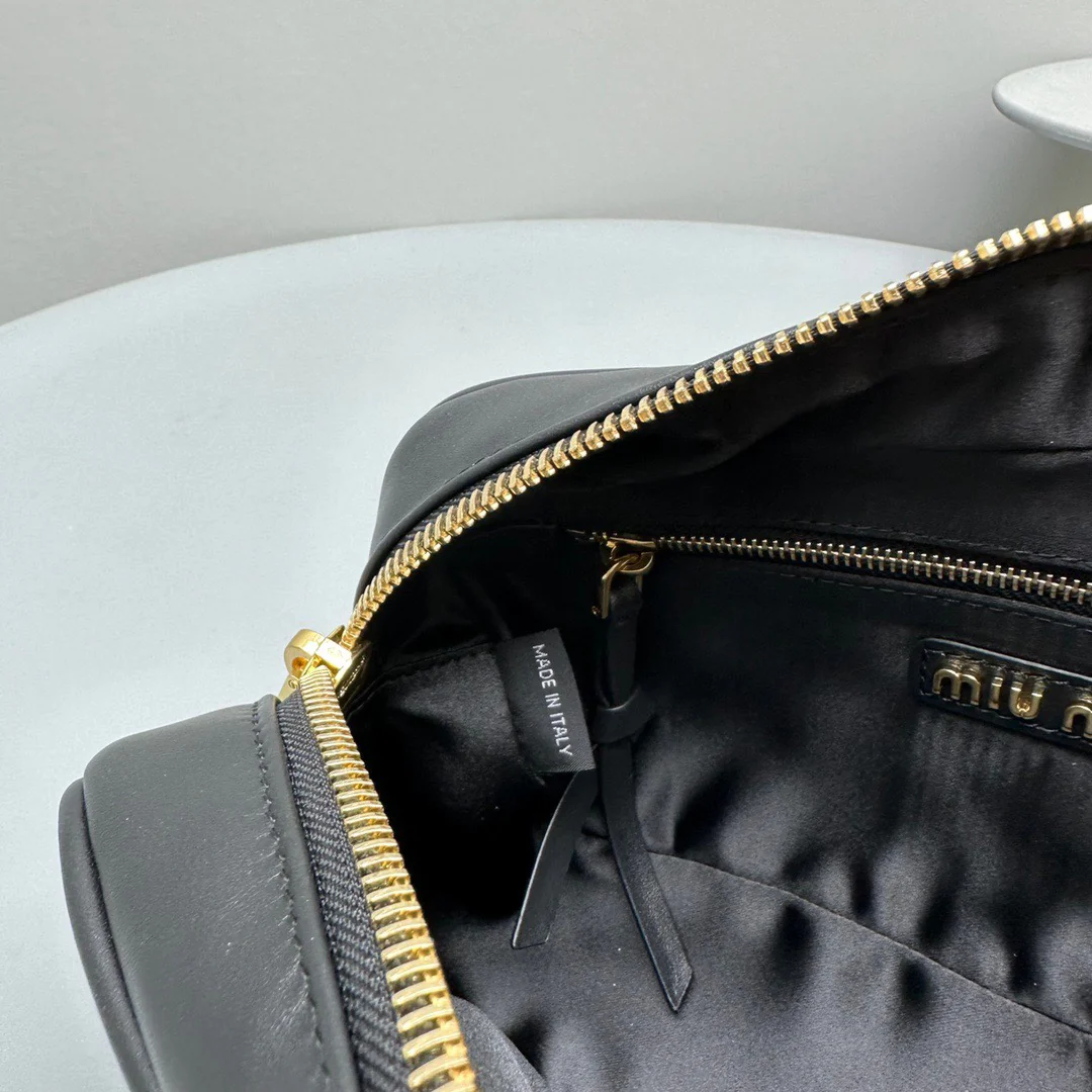 Сумка для боулинга Miu Miu - Маленькая - Черная