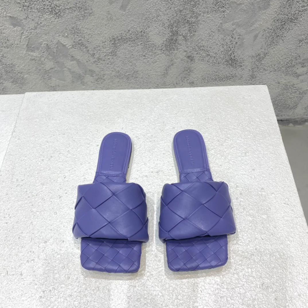 BV - Плетеные сандалии - Сине-фиолетовые