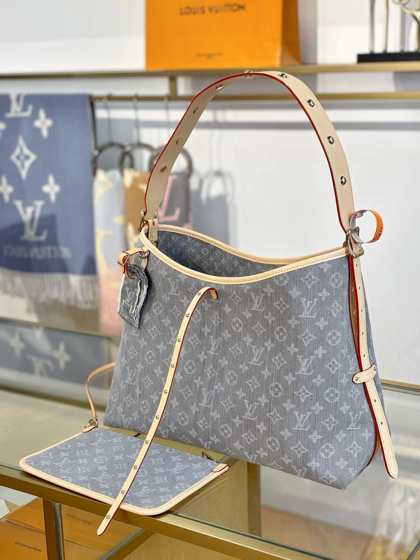 LV-mb163c-сумка-средний-джинсовый серый