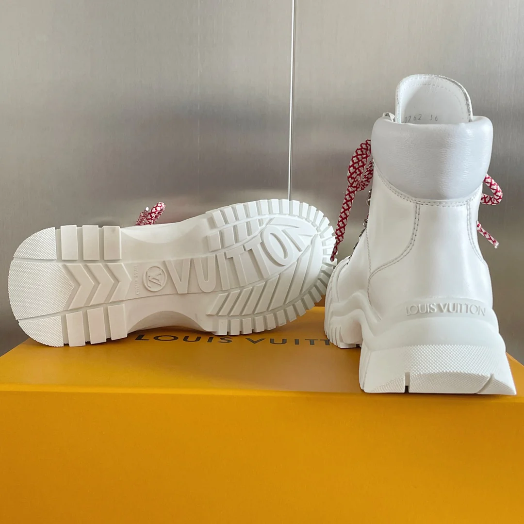 LV - Новинка сезона осень/зима 2022 - Ботильоны Ruby - Белые - 1