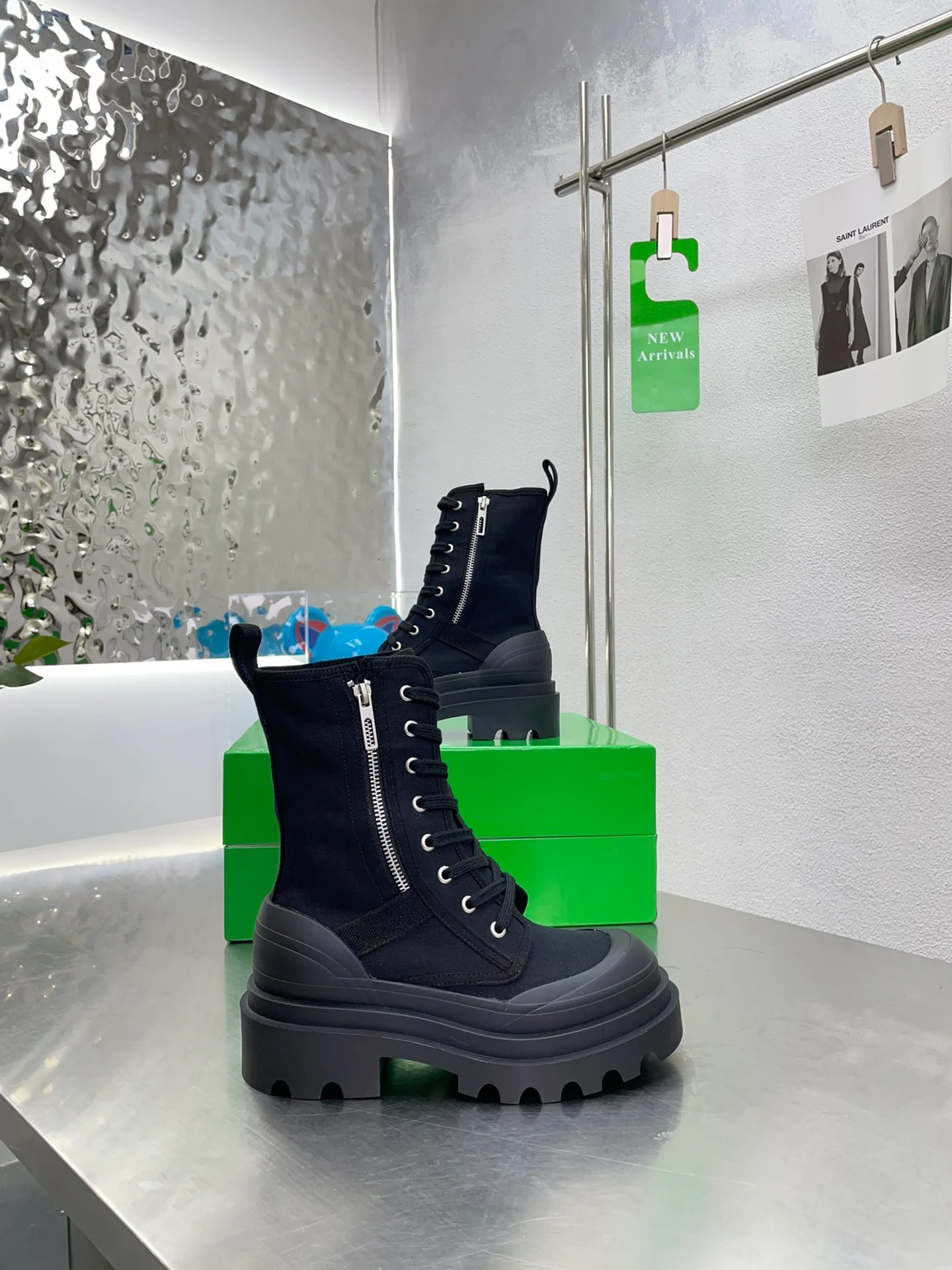 Новинка 2023 года от BV - Ботинки Martin - Черные - Унисекс