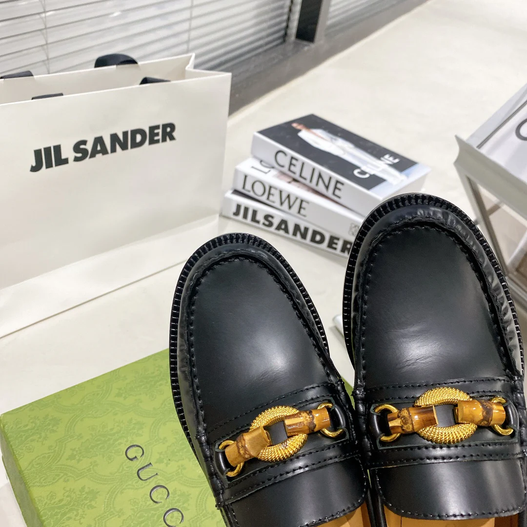 Gucci - Bamboo Joint - Street Pulle - Лоферы