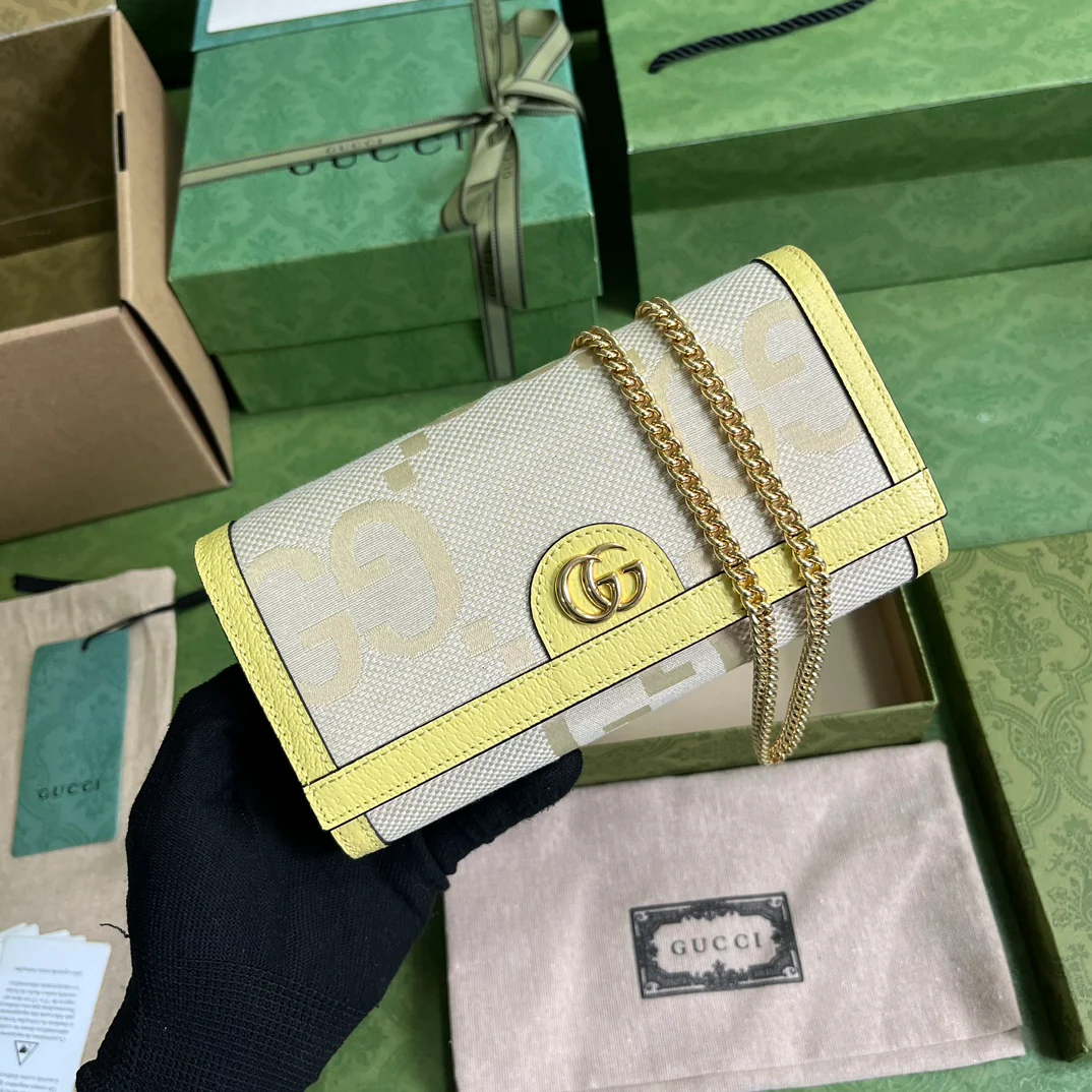 Мини-сумочка Gucci-Ophidia Series Super Double G с цепочкой - 1 шт.