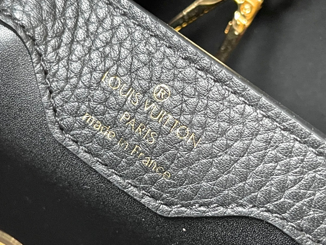 m23083-LV-capucines-bb Маленькая сумочка/сумка через плечо - черная